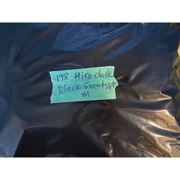 HIRO CLARK Black Pullover Sweatshirt Top Tee Mens Size Medium - Picture 10 of 10